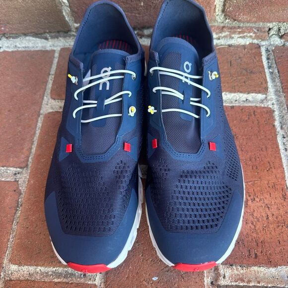 On Running Cloud Coast Alinghi Red Bull Racing Navy Sneakers Mens 13 NEW - Picture 3 of 9